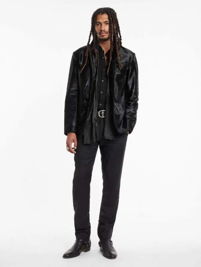 WOODWARD JACKET Black Clothing John Varvatos Leather Jackets