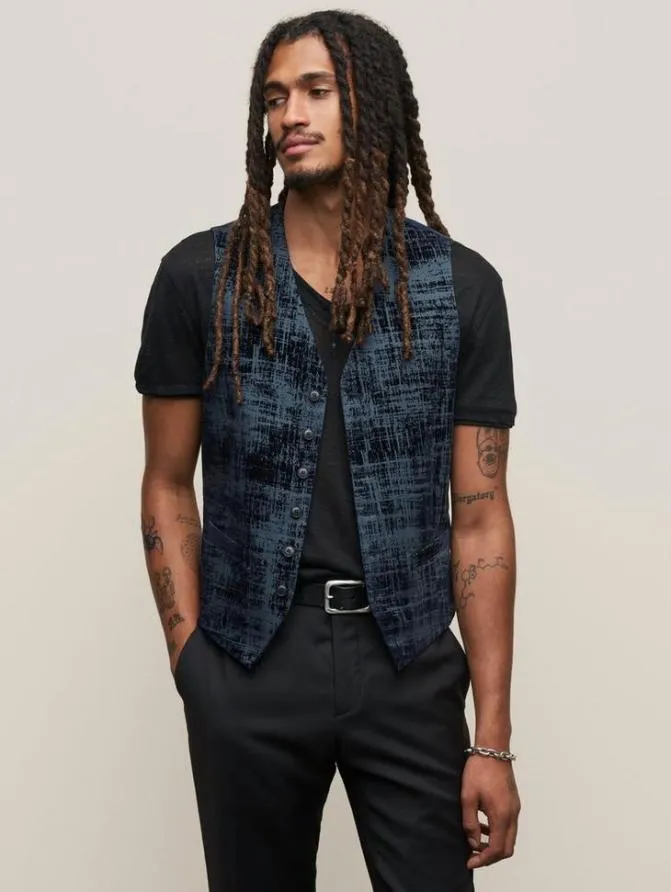 WOOSTER VEST Navy Clothing John Varvatos TShirts