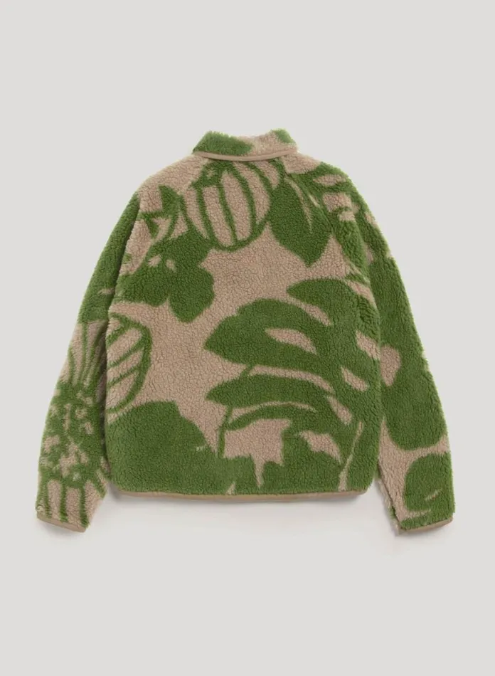 YMC Beach Jacket Green Multi Womens Outerwear