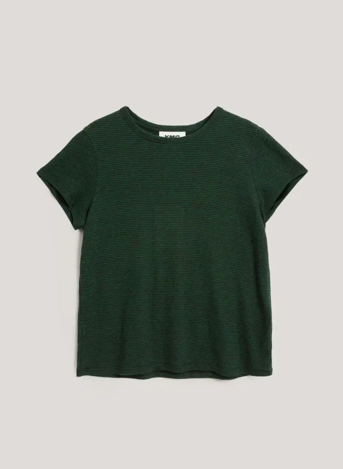 YMC Day T Shirt Green Womens TShirts