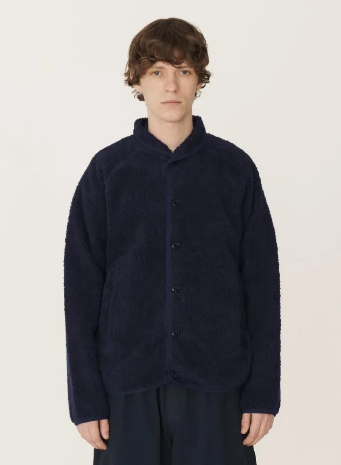 YMC Earth Beach Jacket Navy Mens Earth