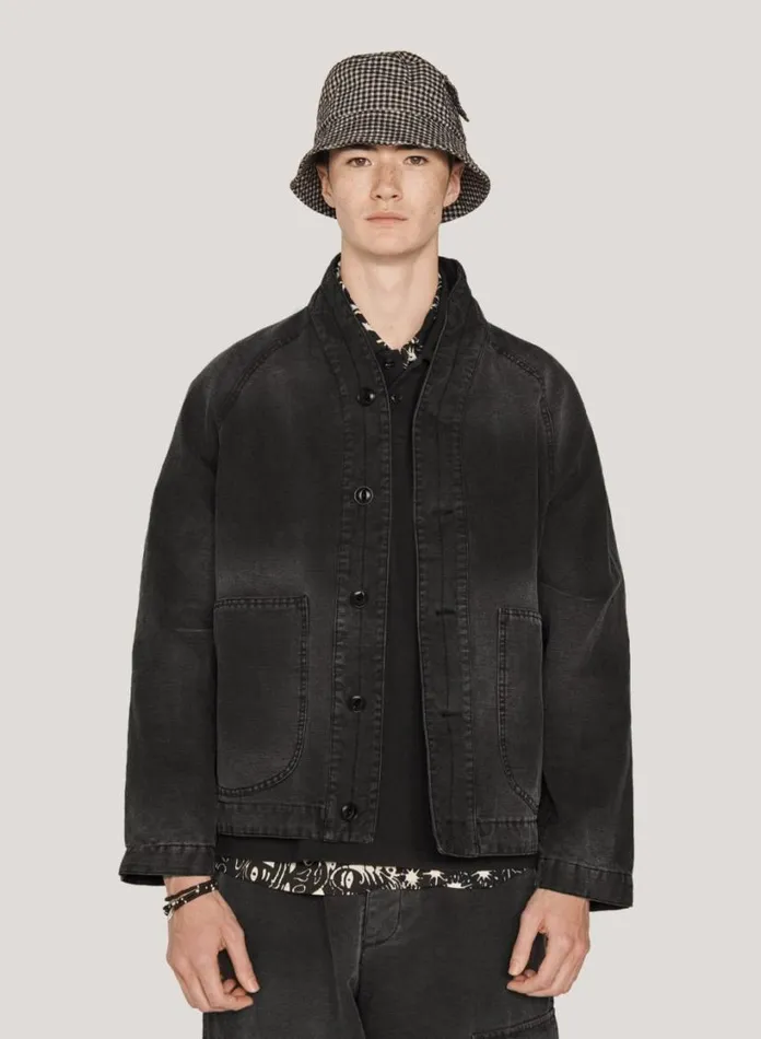 YMC Erkin Jacket Black Mens Outerwear