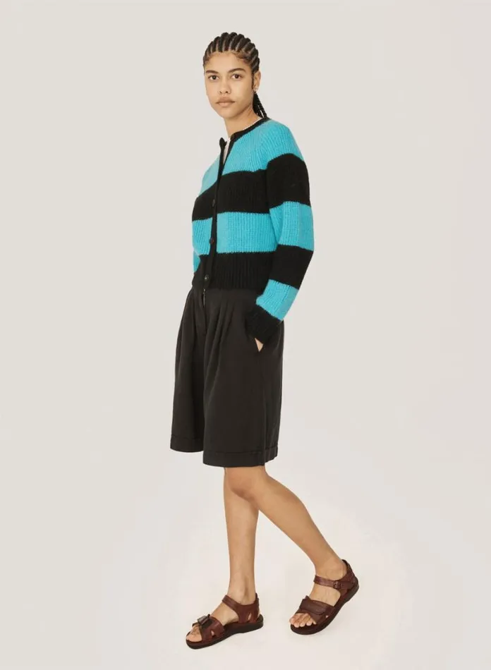 YMC Long Walking Short Black Womens Shorts and Skirts