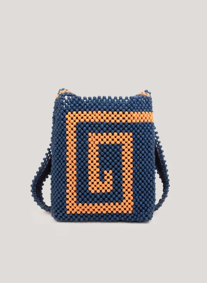 YMC Pilgrim Bag Blue Multi MensWomens Bags and Wallets