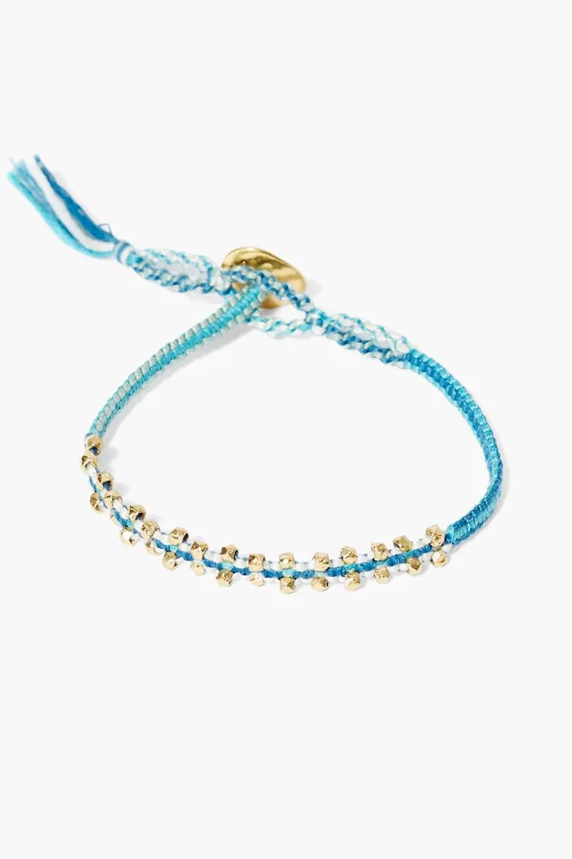 Zana Single Wrap Bracelet Blue Mix Women Chan Luu Bracelets