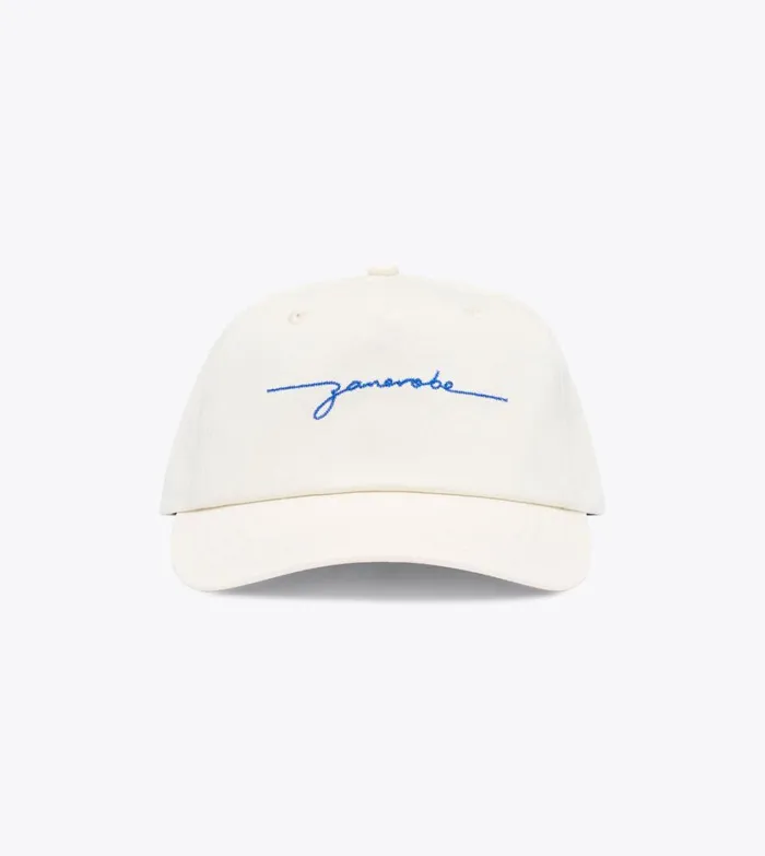 Zanerobe Accessories Men Script Snapback Vintage White