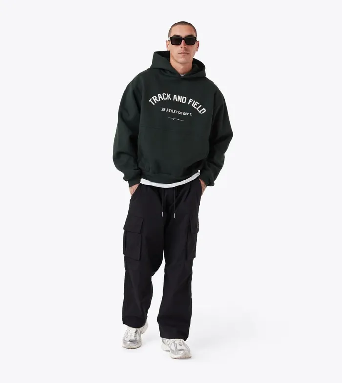 Zanerobe Pants Men Parachute Pant Black