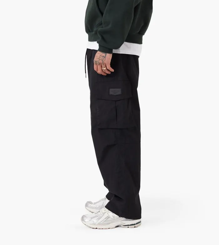 Zanerobe Pants Men Parachute Pant Black