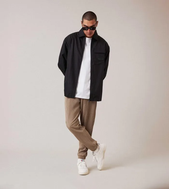 Zanerobe Pants Men Sureshot Pleated Jogger Khaki