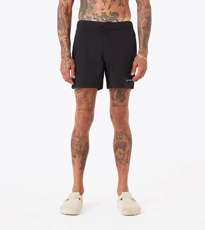 Zanerobe Shorts Men Holiday Swim Short Black