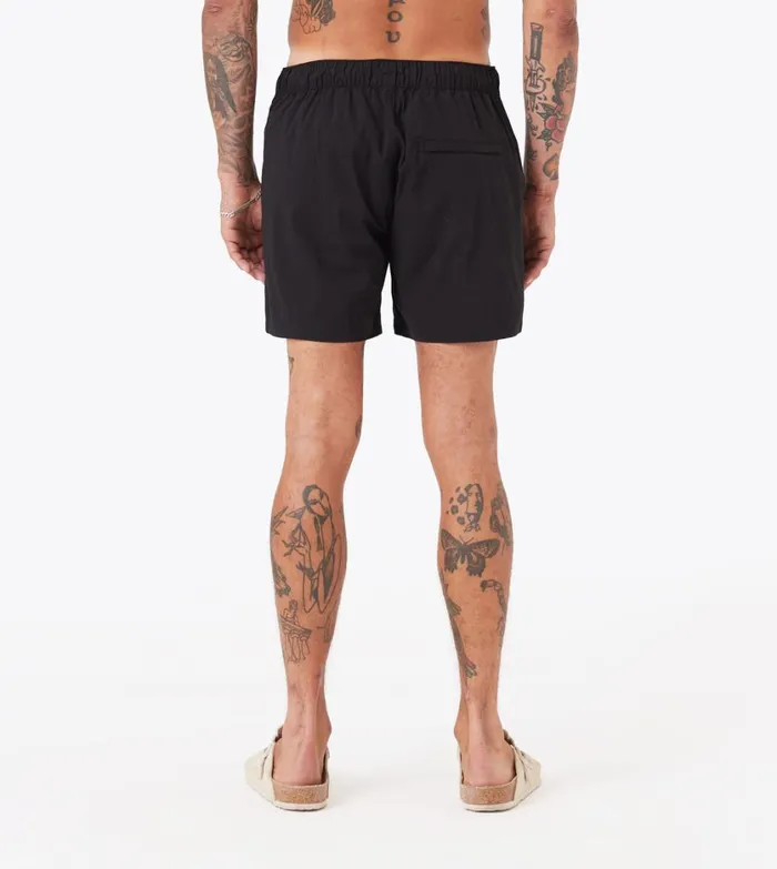 Zanerobe Shorts Men Holiday Swim Short Black
