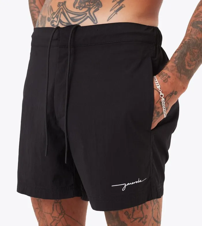 Zanerobe Shorts Men Holiday Swim Short Black