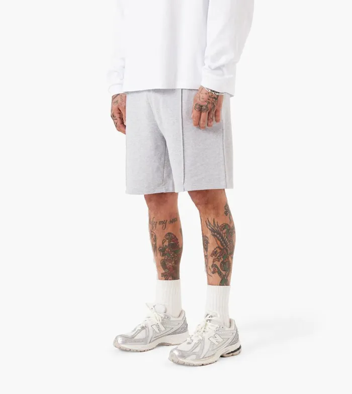 Zanerobe Shorts Men Lounge Sweat Short Grey Marle