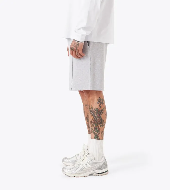 Zanerobe Shorts Men Lounge Sweat Short Grey Marle