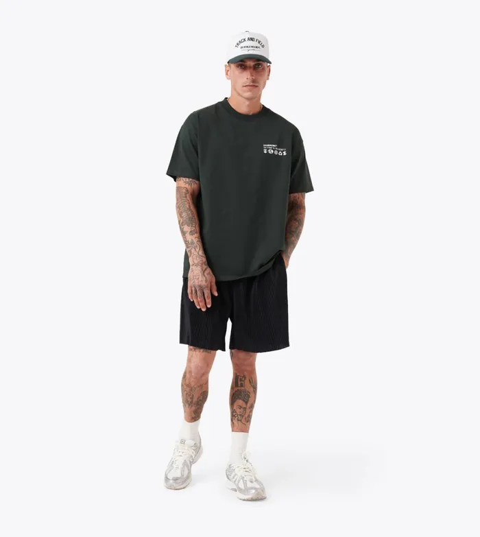 Zanerobe Tees and Tanks Men Levels Box Tee Forest