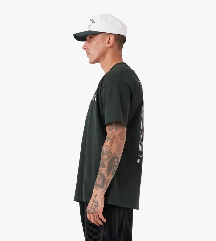 Zanerobe Tees and Tanks Men Levels Box Tee Forest