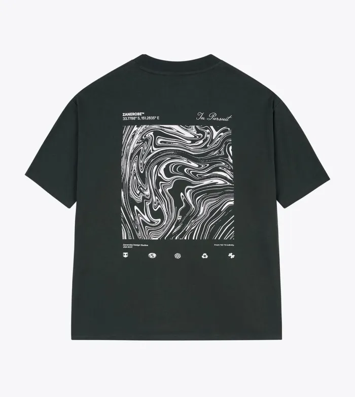 Zanerobe Tees and Tanks Men Levels Box Tee Forest