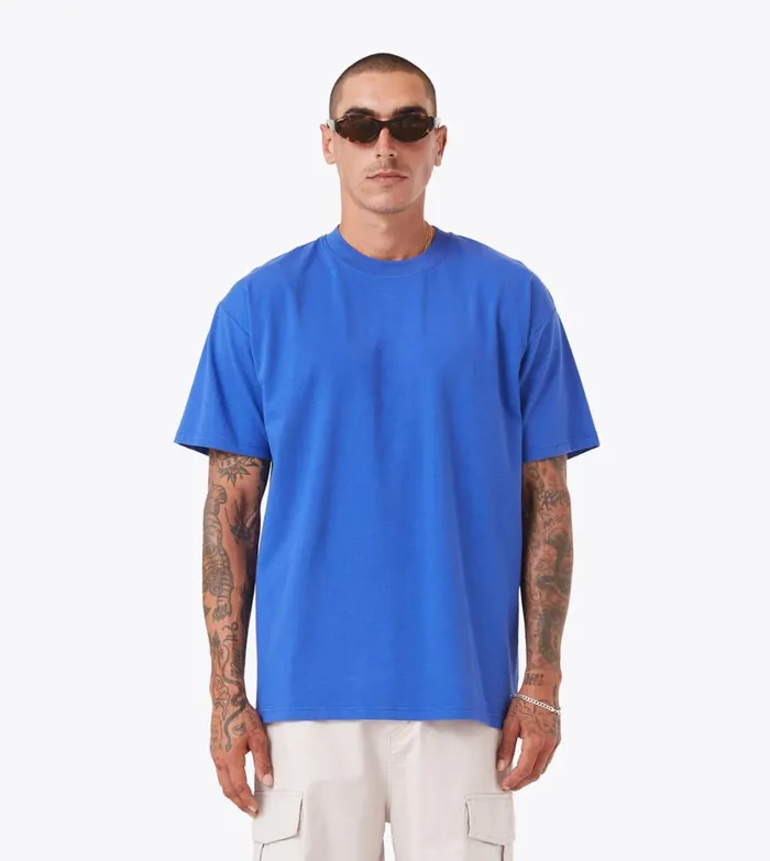 Zanerobe Tees and Tanks Men Mirror Box Tee Cobalt Blue