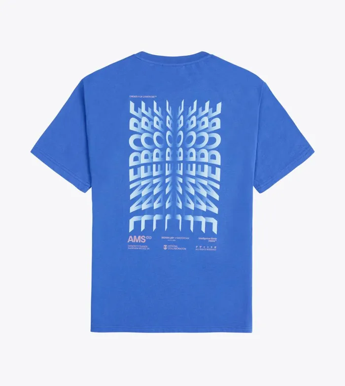 Zanerobe Tees and Tanks Men Mirror Box Tee Cobalt Blue