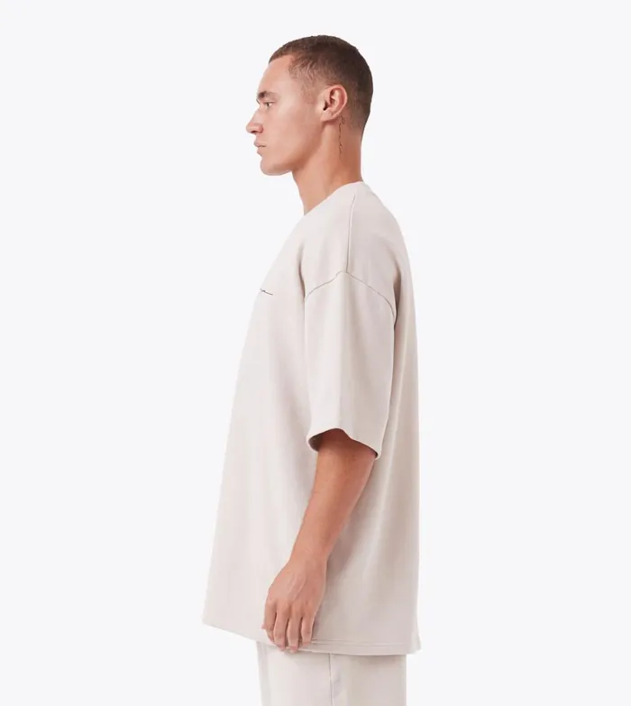 Zanerobe Tees and Tanks Men Rugger Fleece Tee Oat