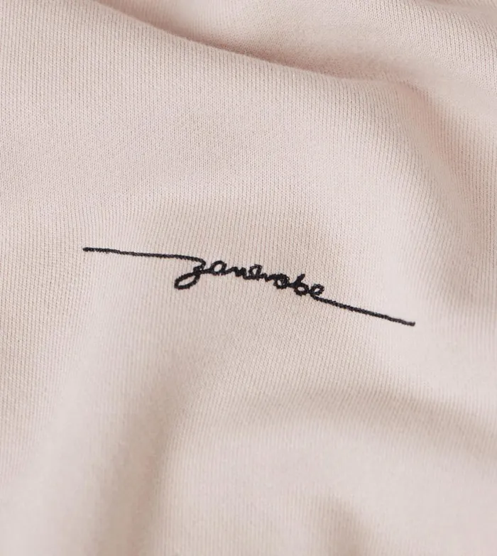Zanerobe Tees and Tanks Men Rugger Fleece Tee Oat