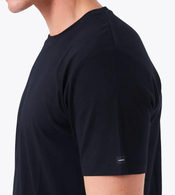 Zanerobe Tees and Tanks Men Tall Tee Black